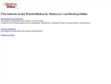 Tablet Screenshot of mailx.oberberg.net